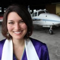 Samantha Goodyear, a 2015 Aviation Graduate.
